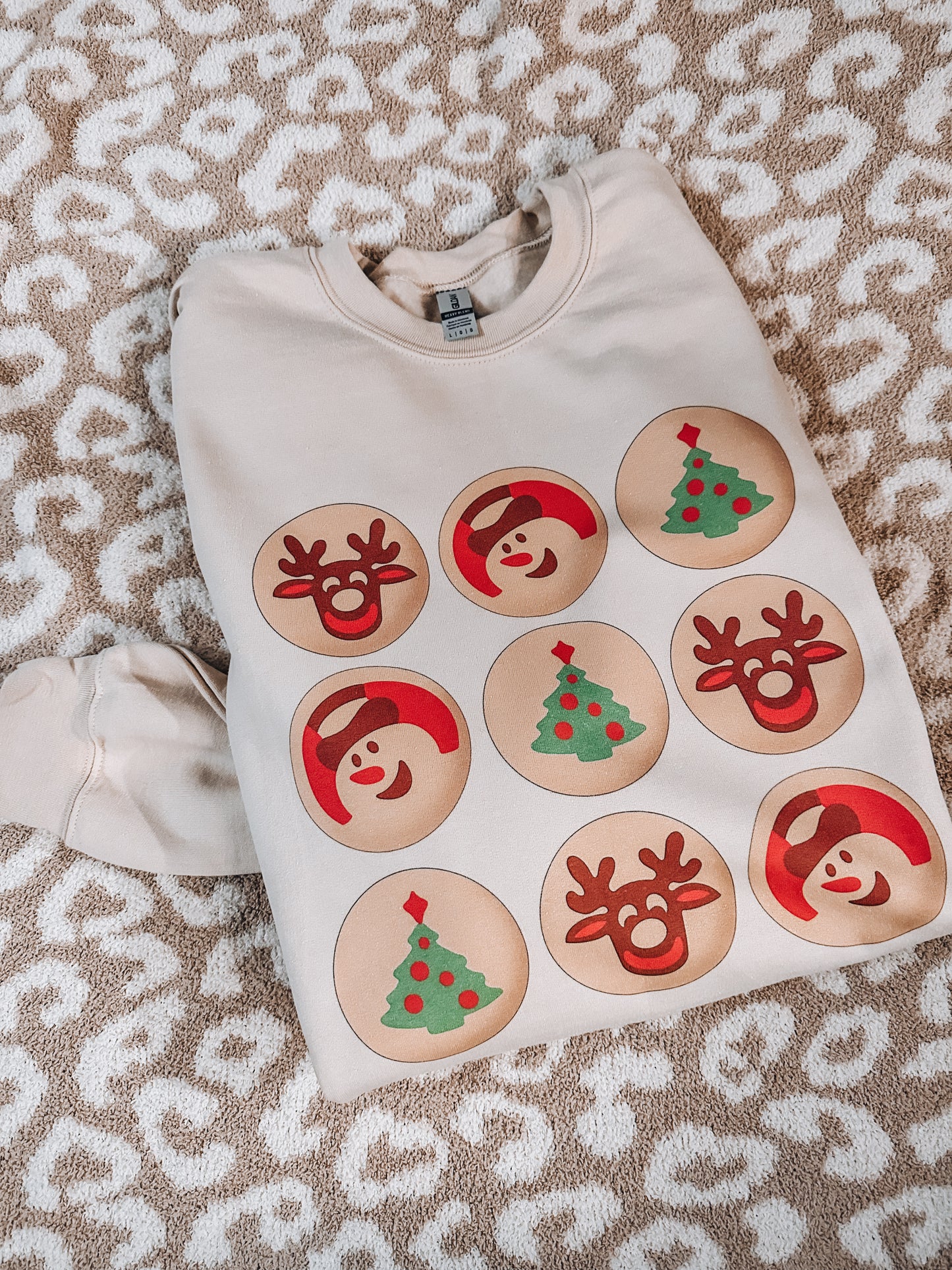 Christmas cookies crewneck