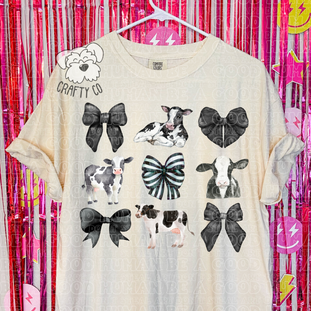 Coquette cow T-shirt