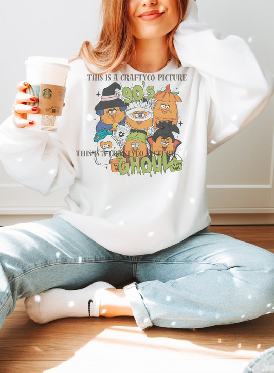 90s ghouls crewneck