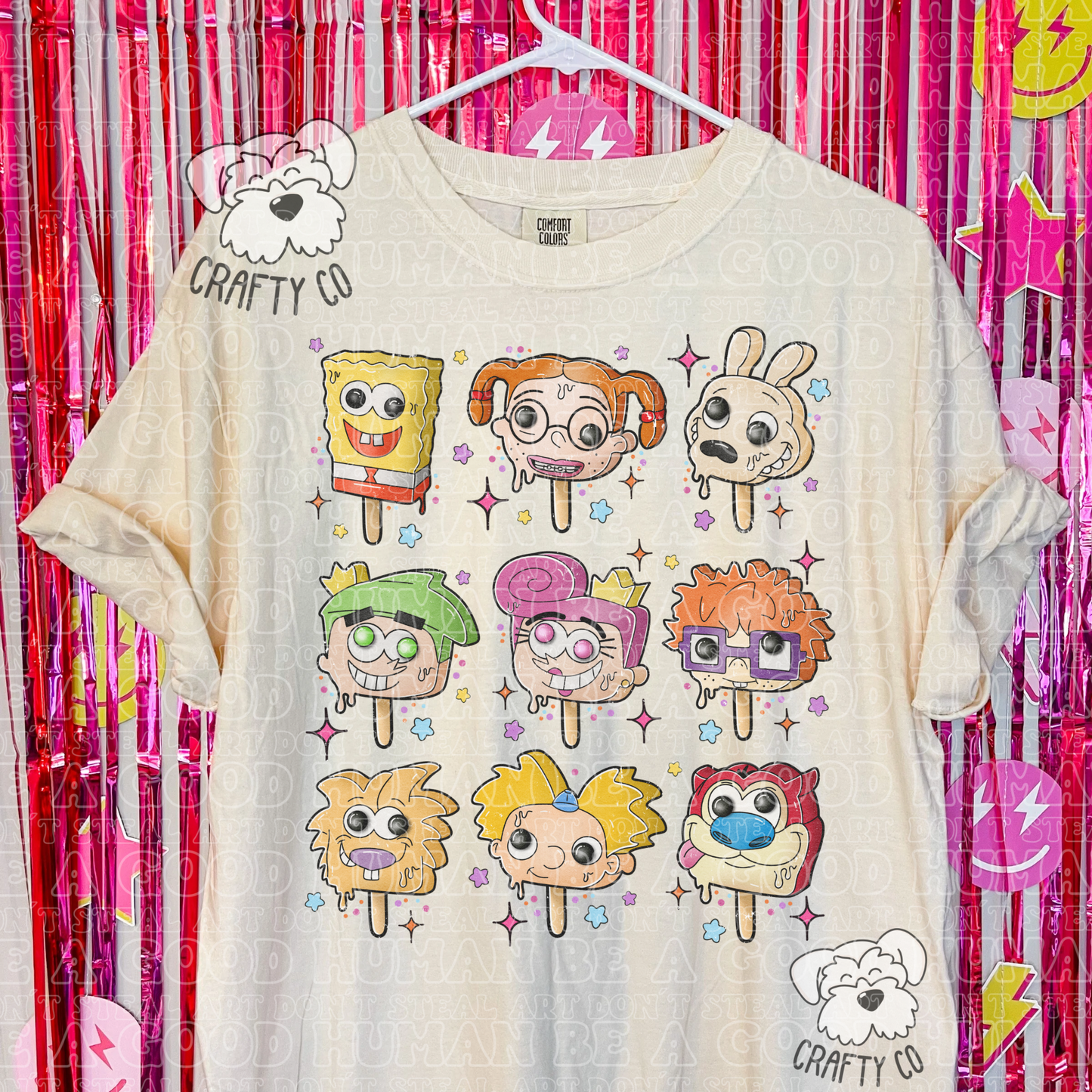 Toons popsicle nostalgic T-shirt