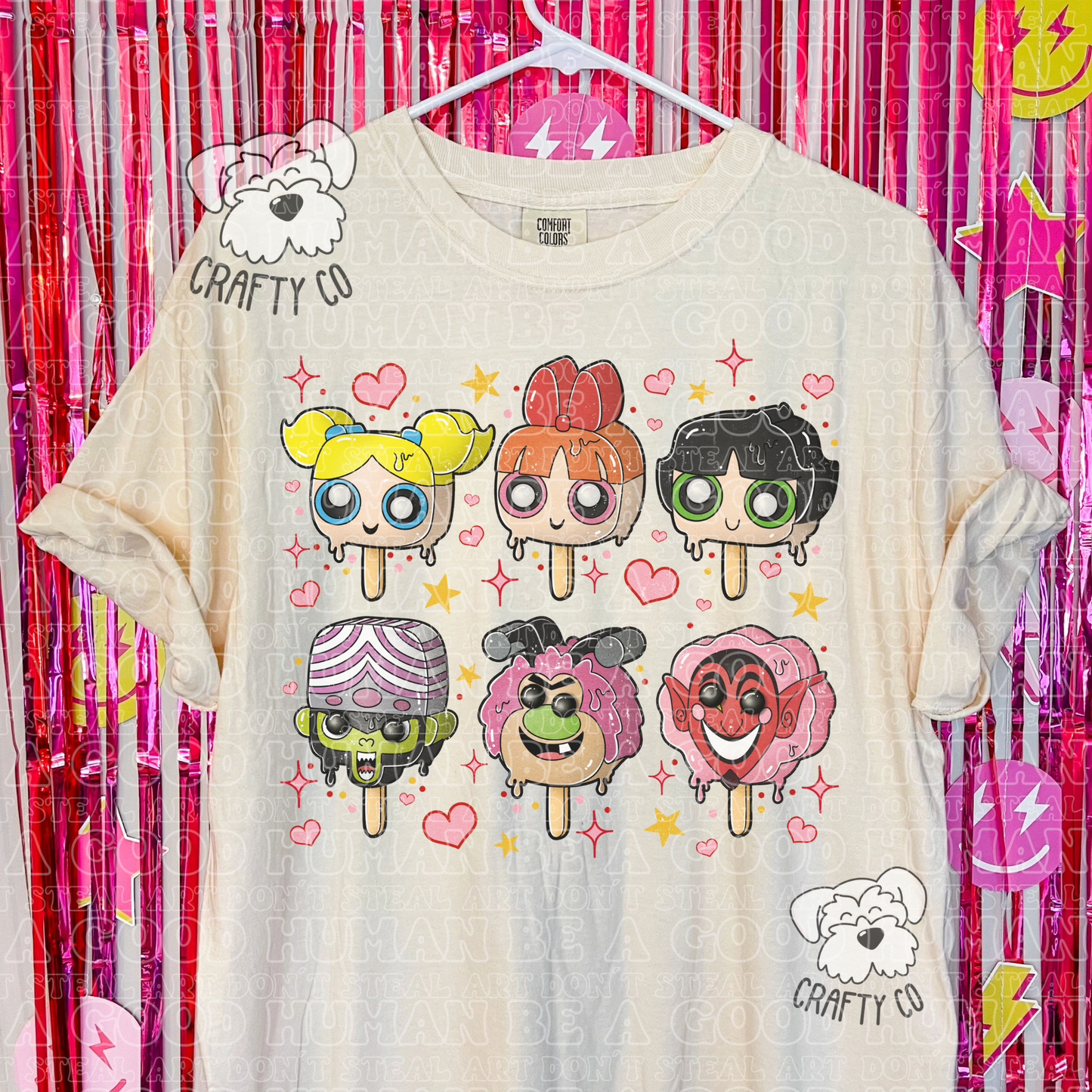 Power girls popsicle T-shirt