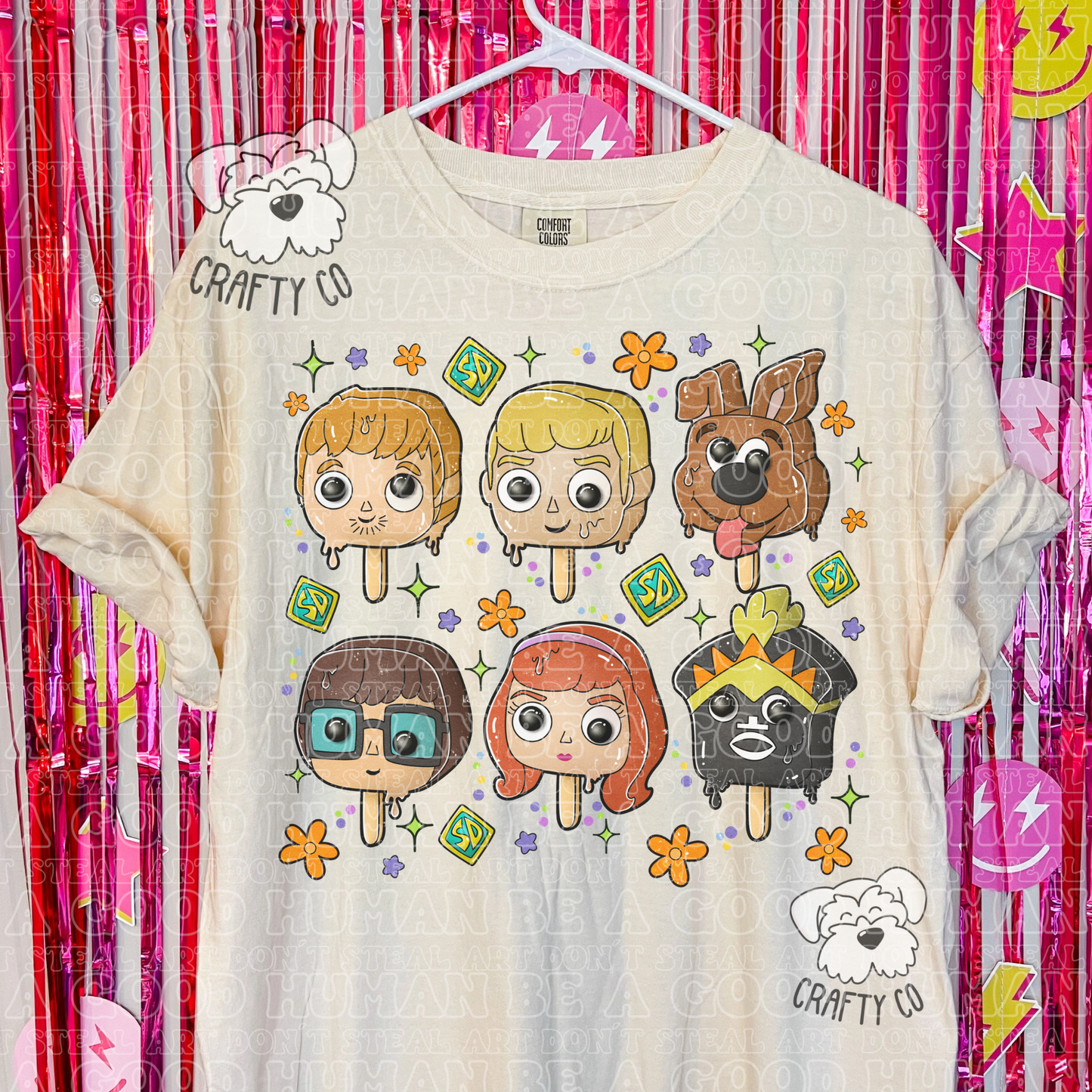 Scooby show popsicle T-shirt