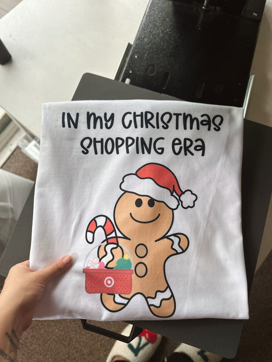 In my Christmas shopping era T-shirt