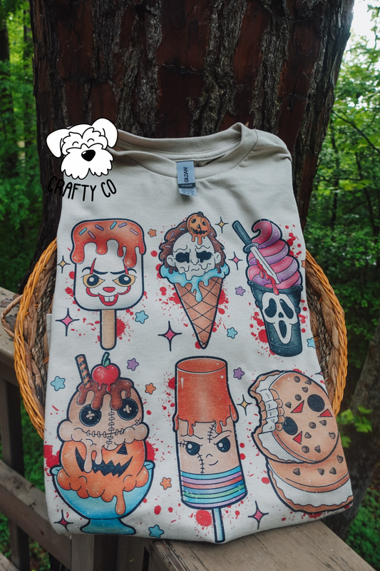 Spooky popsicles sublimation T-shirt