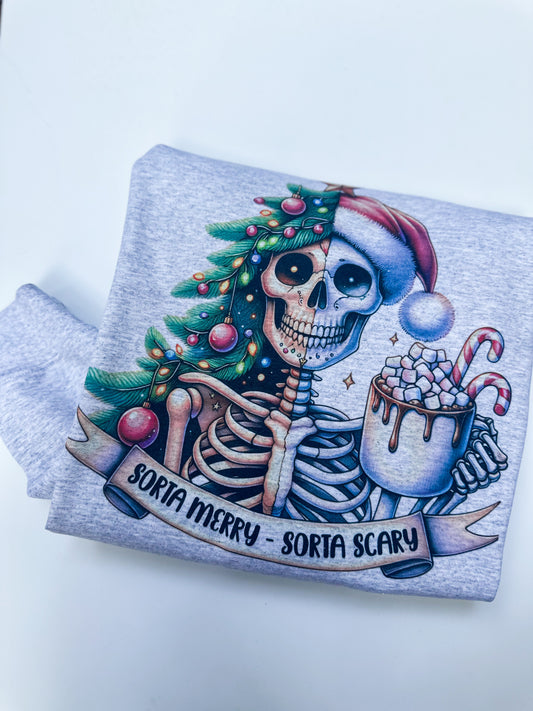 Sorta Merry Sorta Scary crewneck