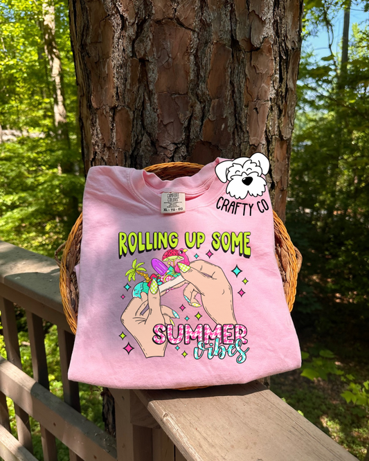 Rolling up some summer vibes T-shirt