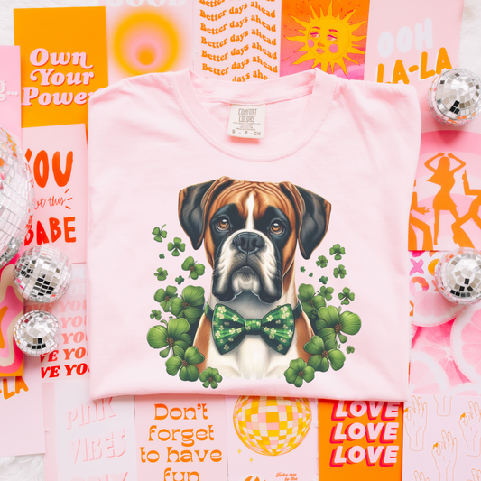 Boxer lucky T-shirt