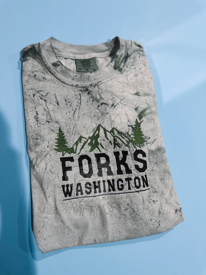 Forks Washington LIMITED STOCK comfort colors T-shirt