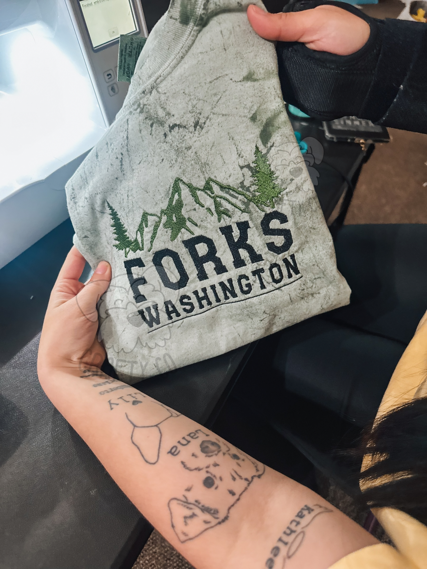 Forks Washington LIMITED STOCK comfort colors T-shirt