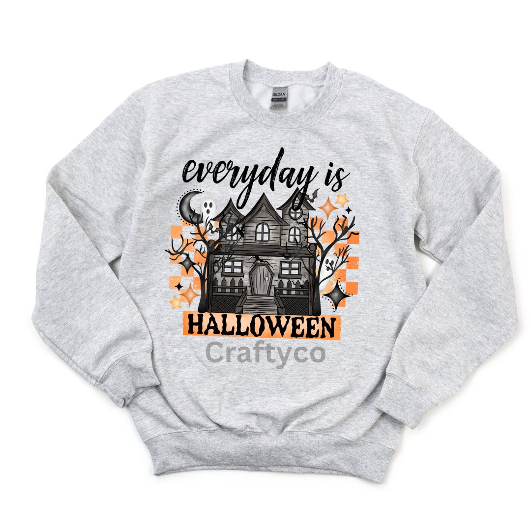 Everyday is Halloween crewneck