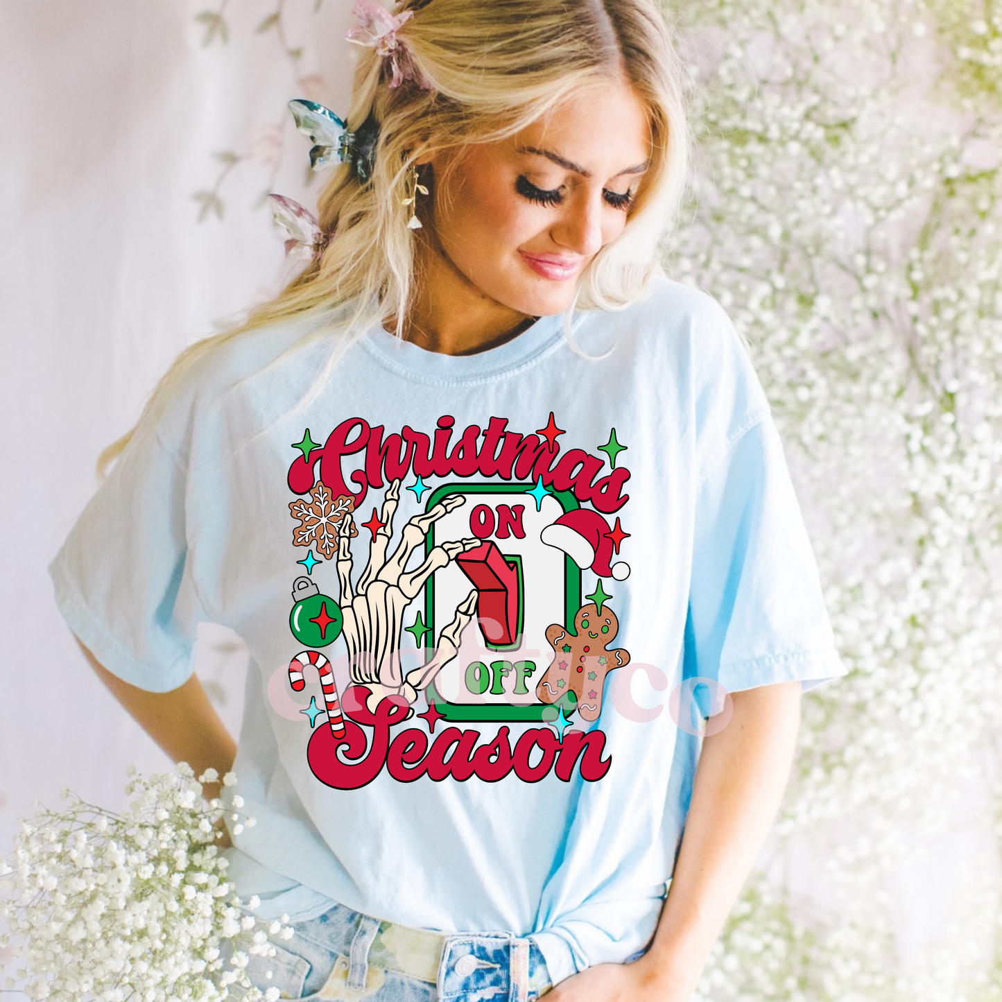 Christmas switch T-shirt