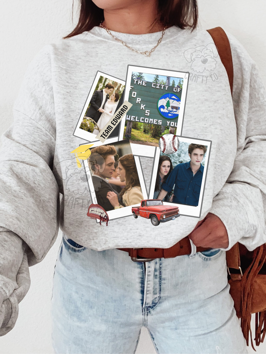 Edward and exclusive Bella crewneck