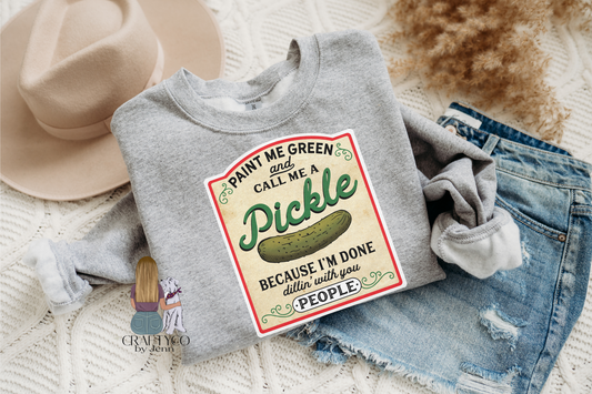 Pickle crewneck